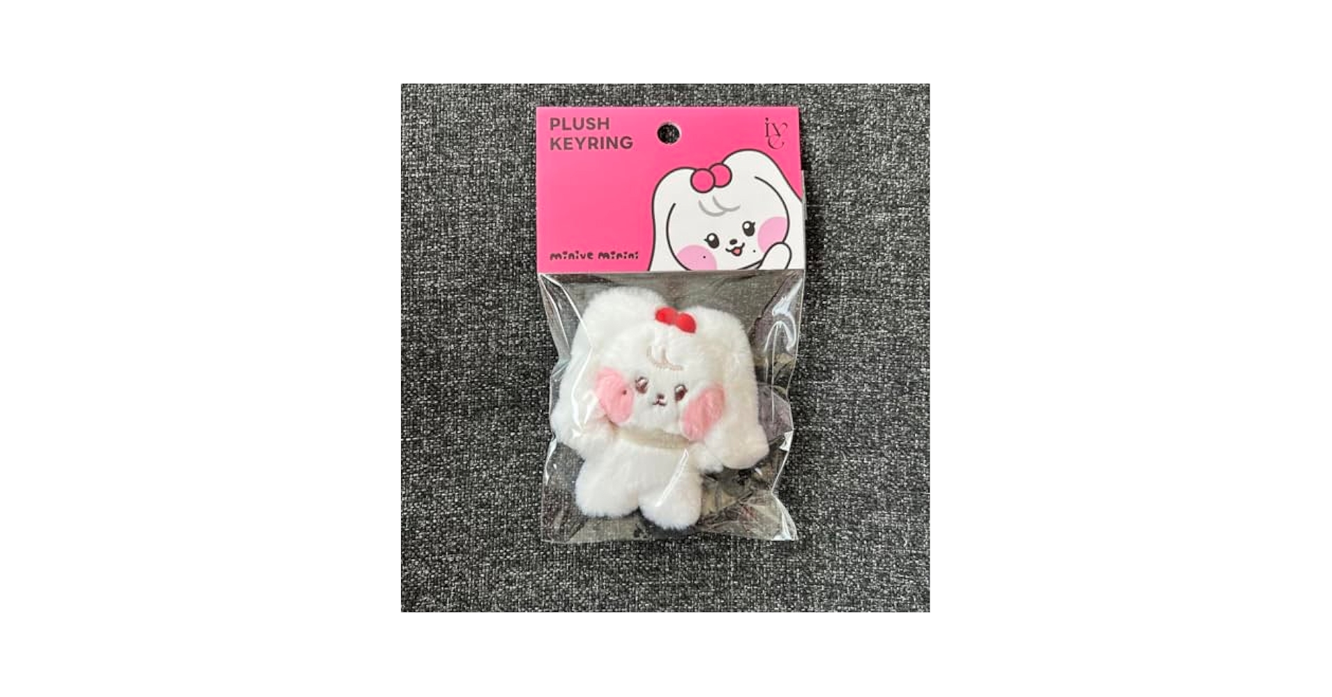 IVE ウォニョン ぬいぐるみ キーリング IVE minini minive ぬいぐるみキーリングrangnini - メルカリ